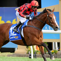 Kevin Forrester wins 2014 Ballarat Cup on Mujudale