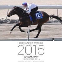 2015 MM Gold Coast 2YOs in Training Sale commences tomorrow